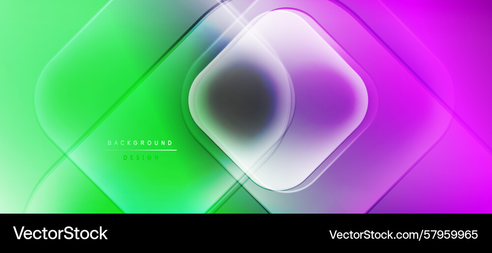 Abstract Gradient Square Pattern Vector Image