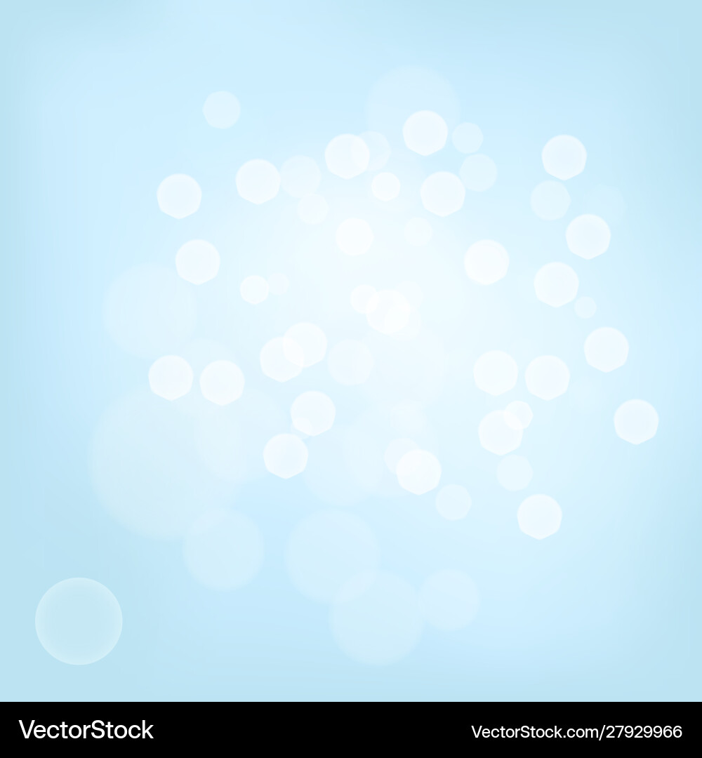 Sparkling Bokeh Background vector image