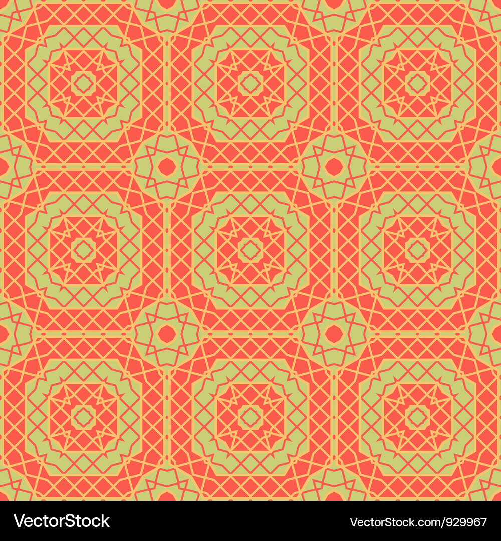 Intricate Geometric Pattern Vector Image