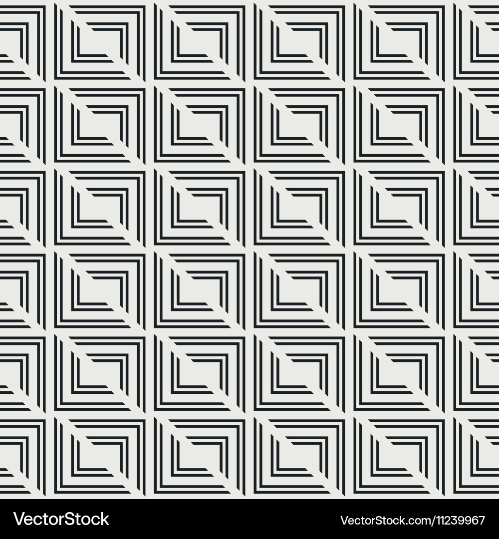 Seamless squares pattern vector image