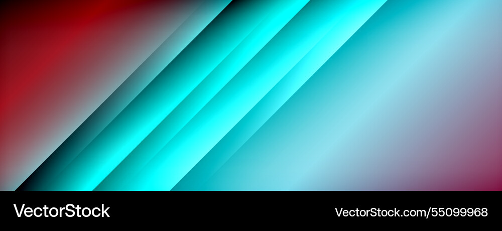 Colorful gradient with lines made of shadow Vector Image