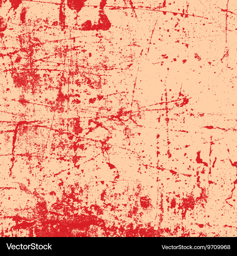 Grunge Red Texture Vector Image