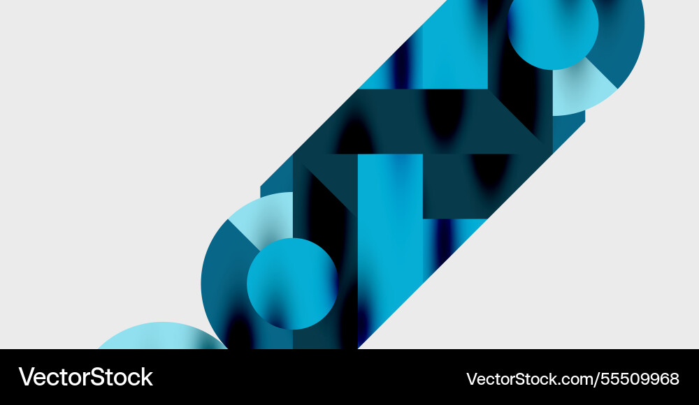 Modern abstract background featuring circles Modern abstract background featuring circles Vector Image
