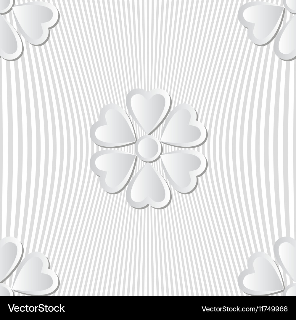 Seamless background with floral pattern Vector Image