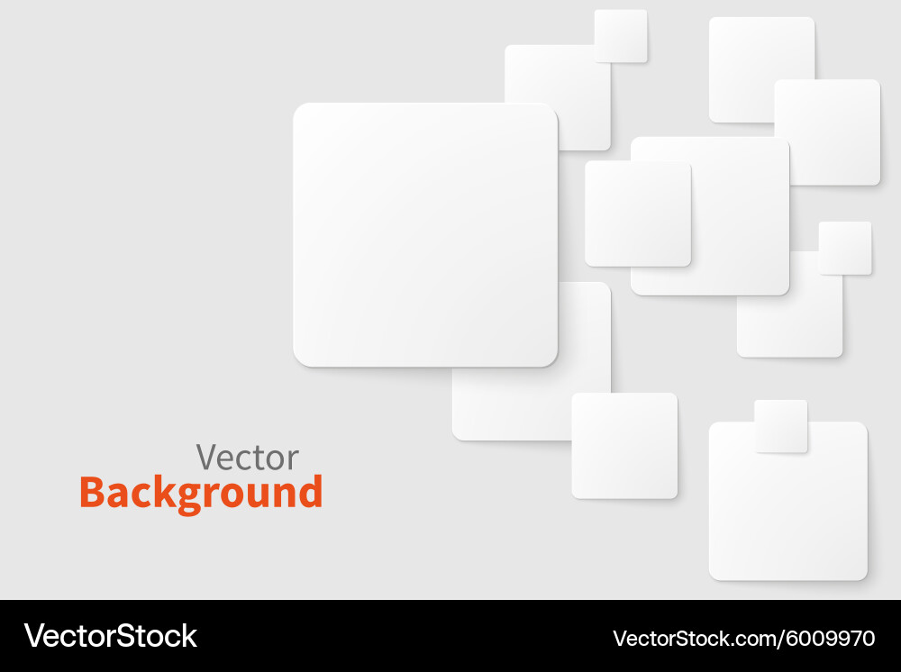 Abstract background and texture with squares vector image