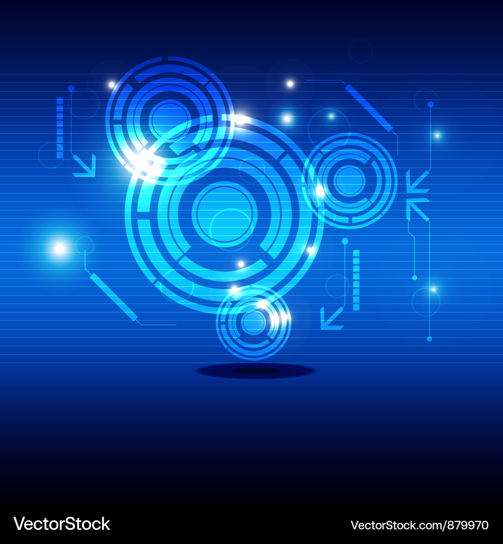 Abstract technology background Vector Image