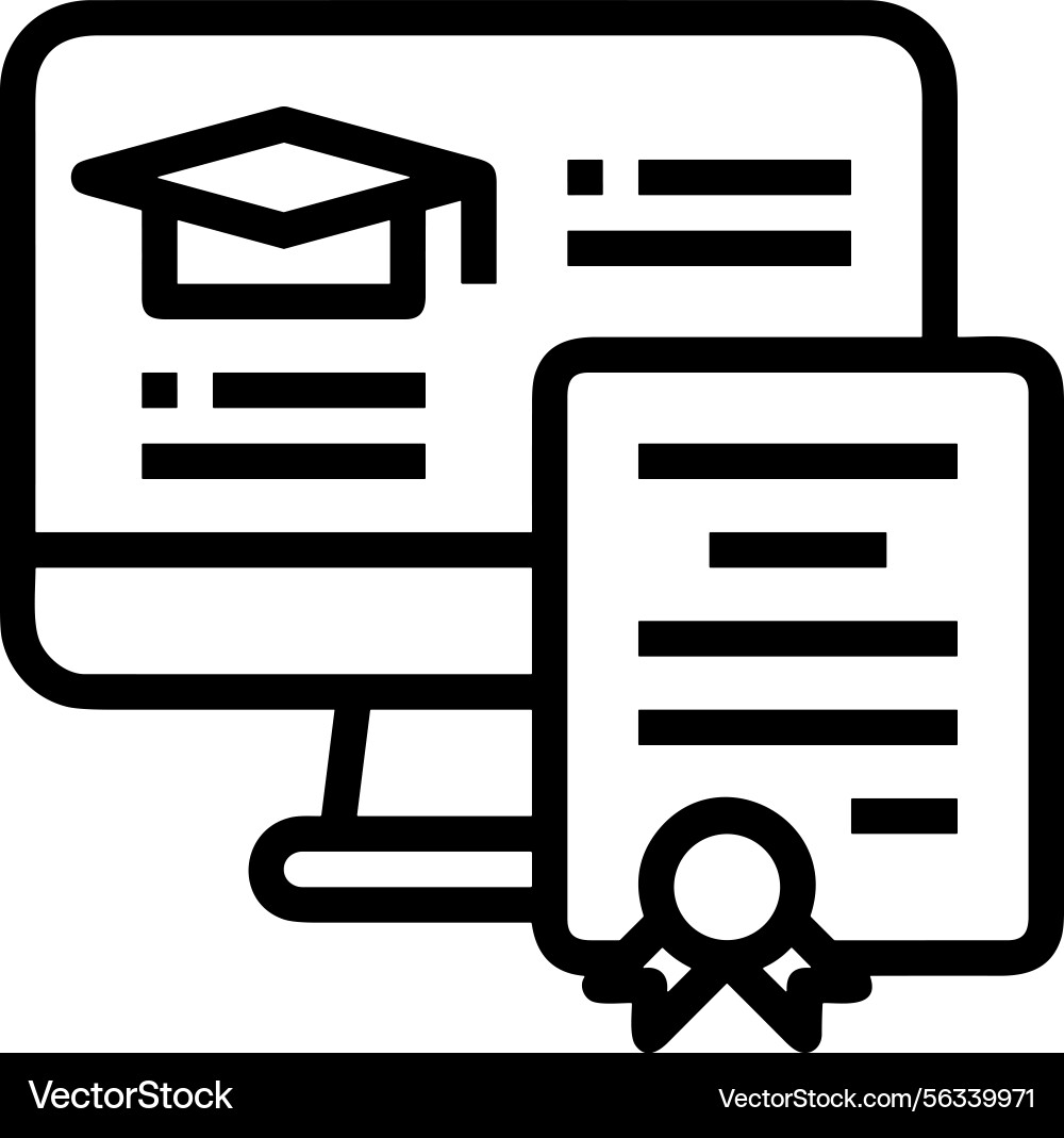 Computer icon symbol image Vector Image