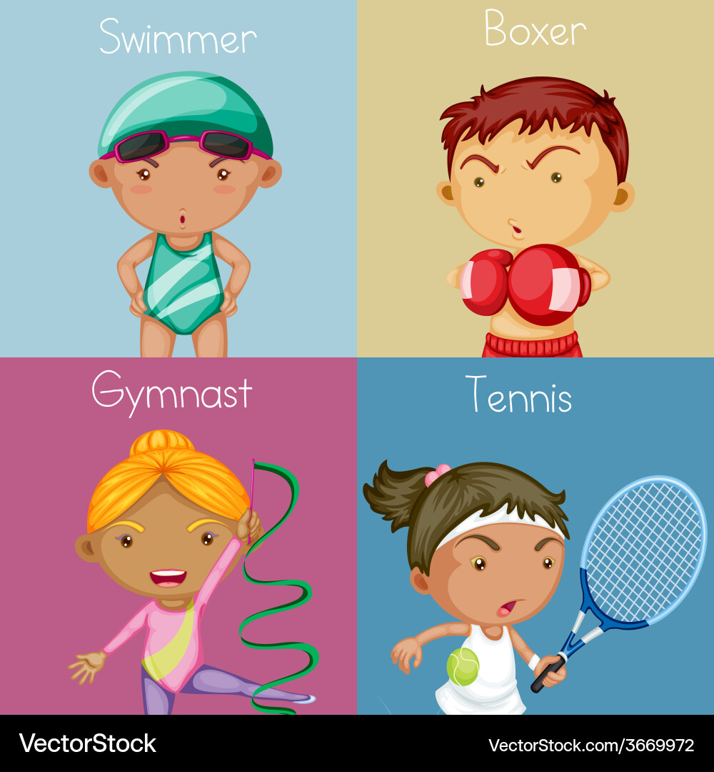 Sports Vector R Sports Royalty Free Vector Image - VectorStock