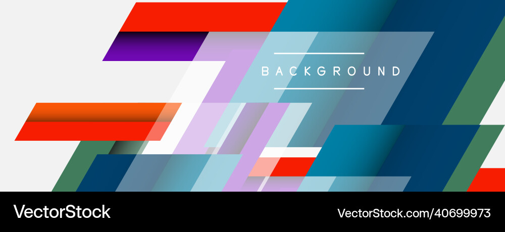 Background abstract overlapping color Background abstract overlapping color vector image