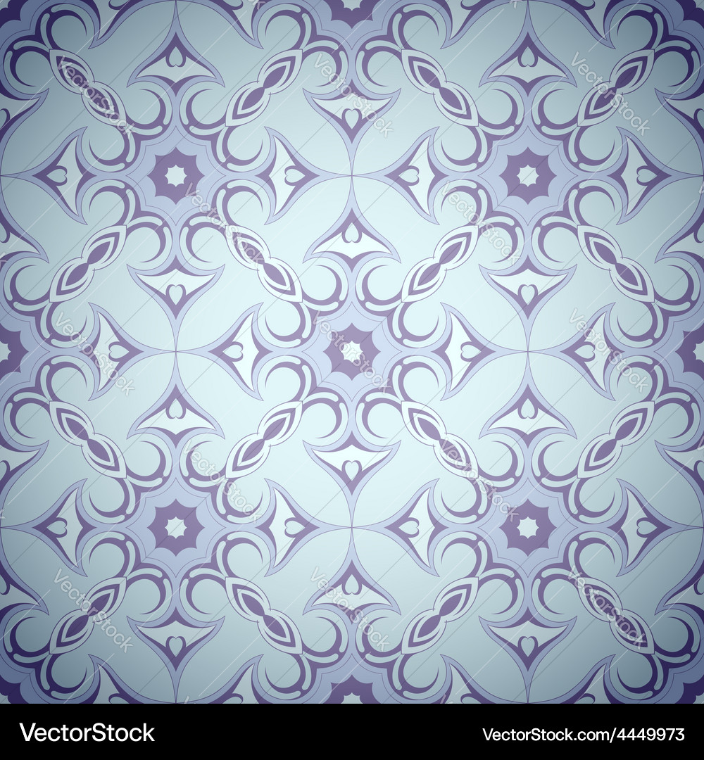 Seamless arabic style pattern Royalty Free Vector Image