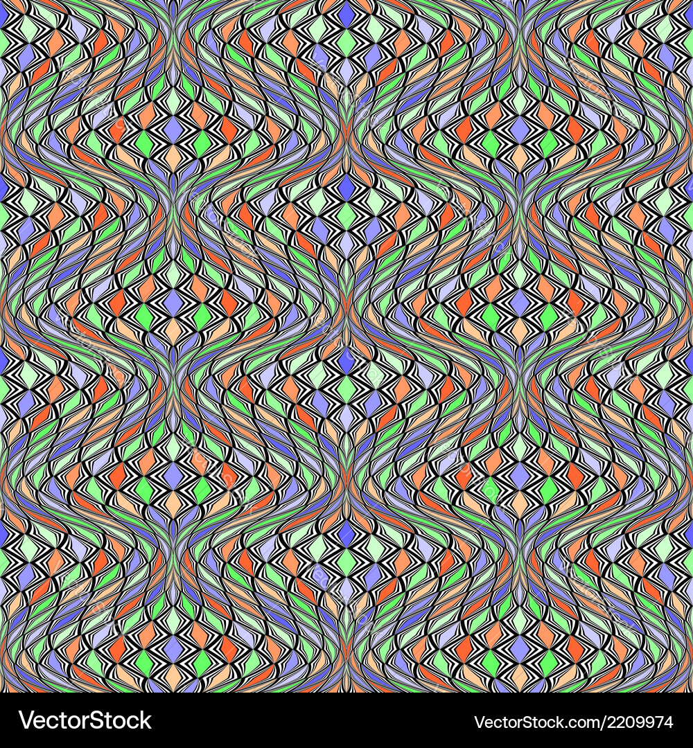 Design seamless colorful mosaic pattern Vector Image
