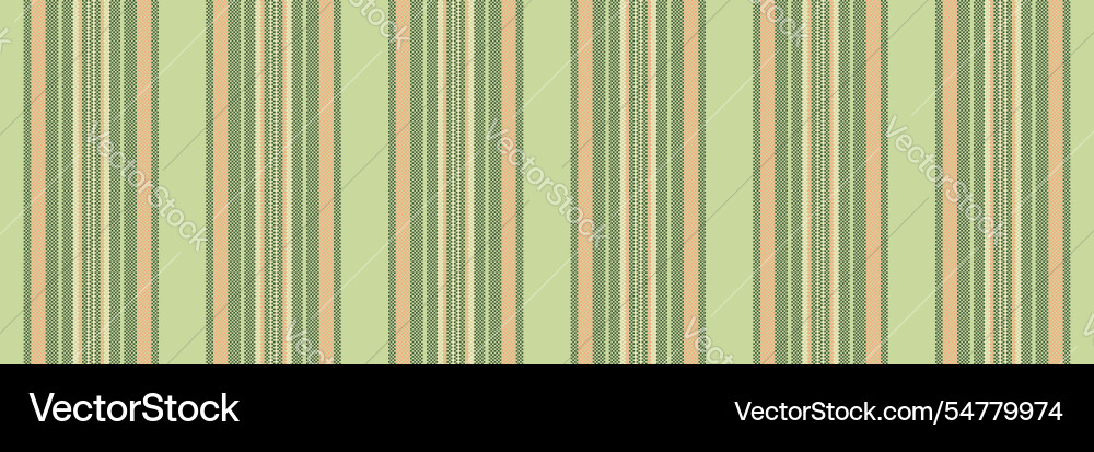 Eogue stripe seamless customize fabric pattern vector image