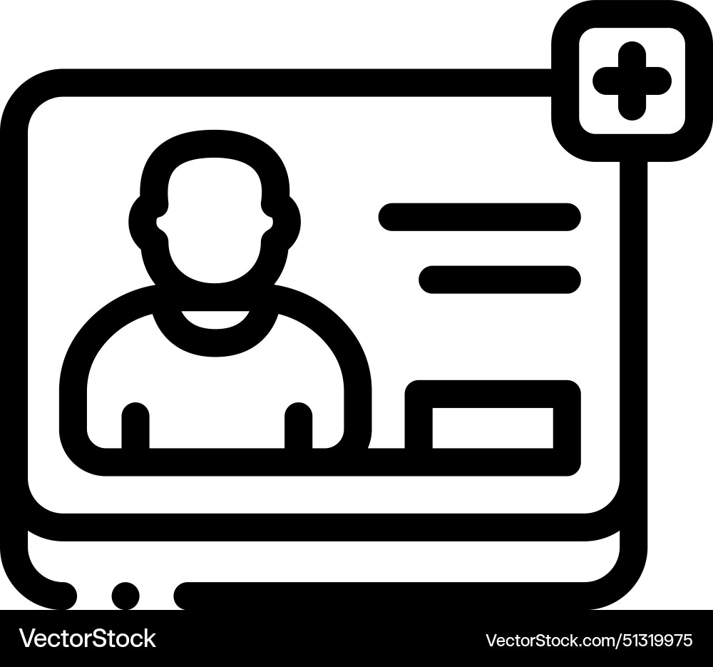 Add user icon thin linear style design isolated Add user icon thin linear style design isolated vector image