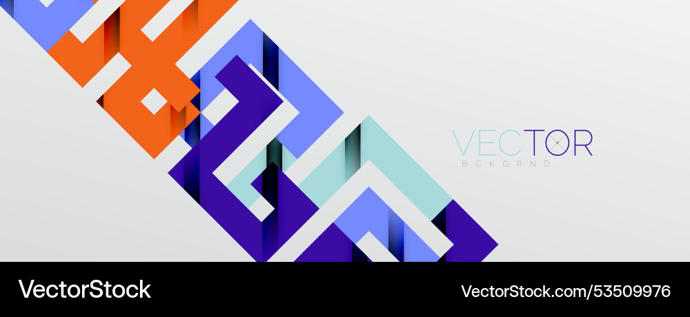 Color bend lines with shadow texture effect Vector Image