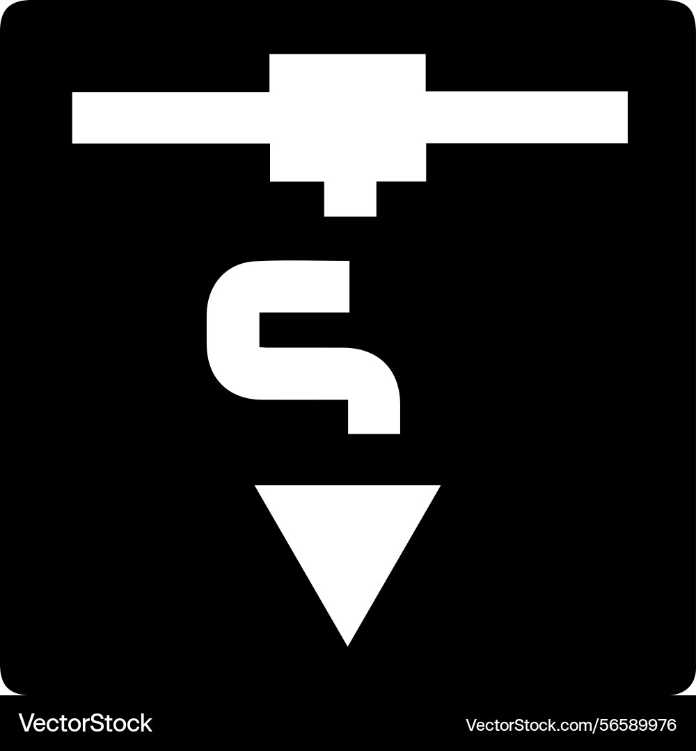 Computer printer icon symbol image Vector Image