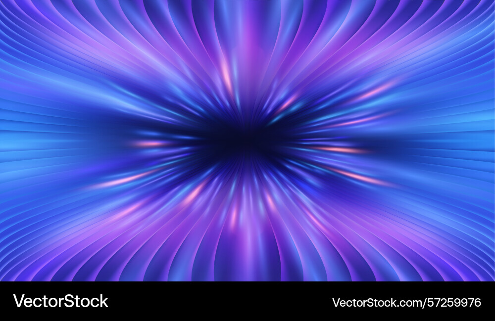 Technologic tunnel background with neon speed Technologic tunnel background with neon speed vector image