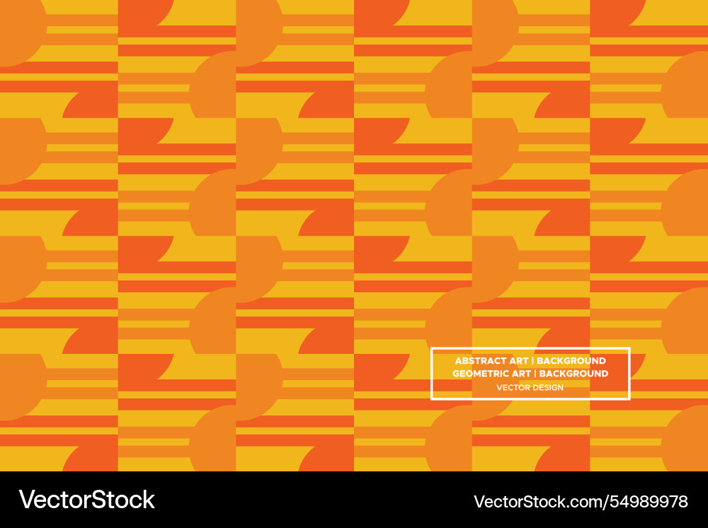 Circle and rectangle shapes pattern vector image
