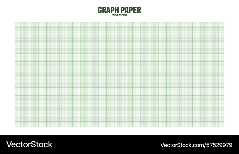 Sheet of graph paper with grid millimeter Sheet of graph paper with grid millimeter vector image