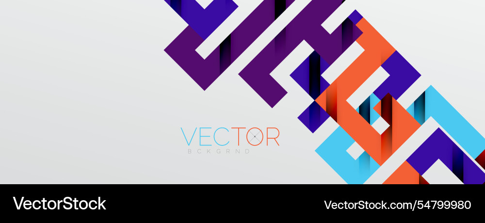 Color bend lines with shadow texture effect vector image