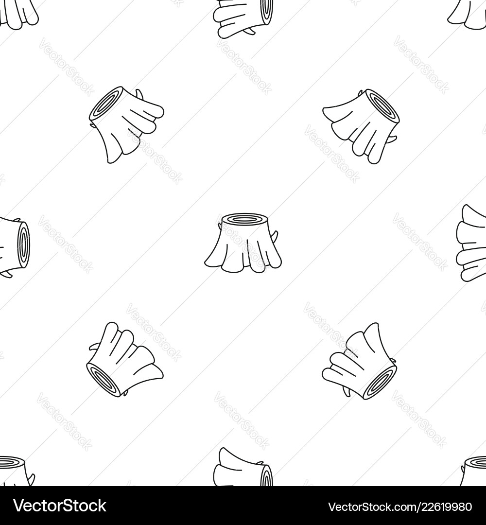 Tree stump pattern seamless Tree stump pattern seamless vector image