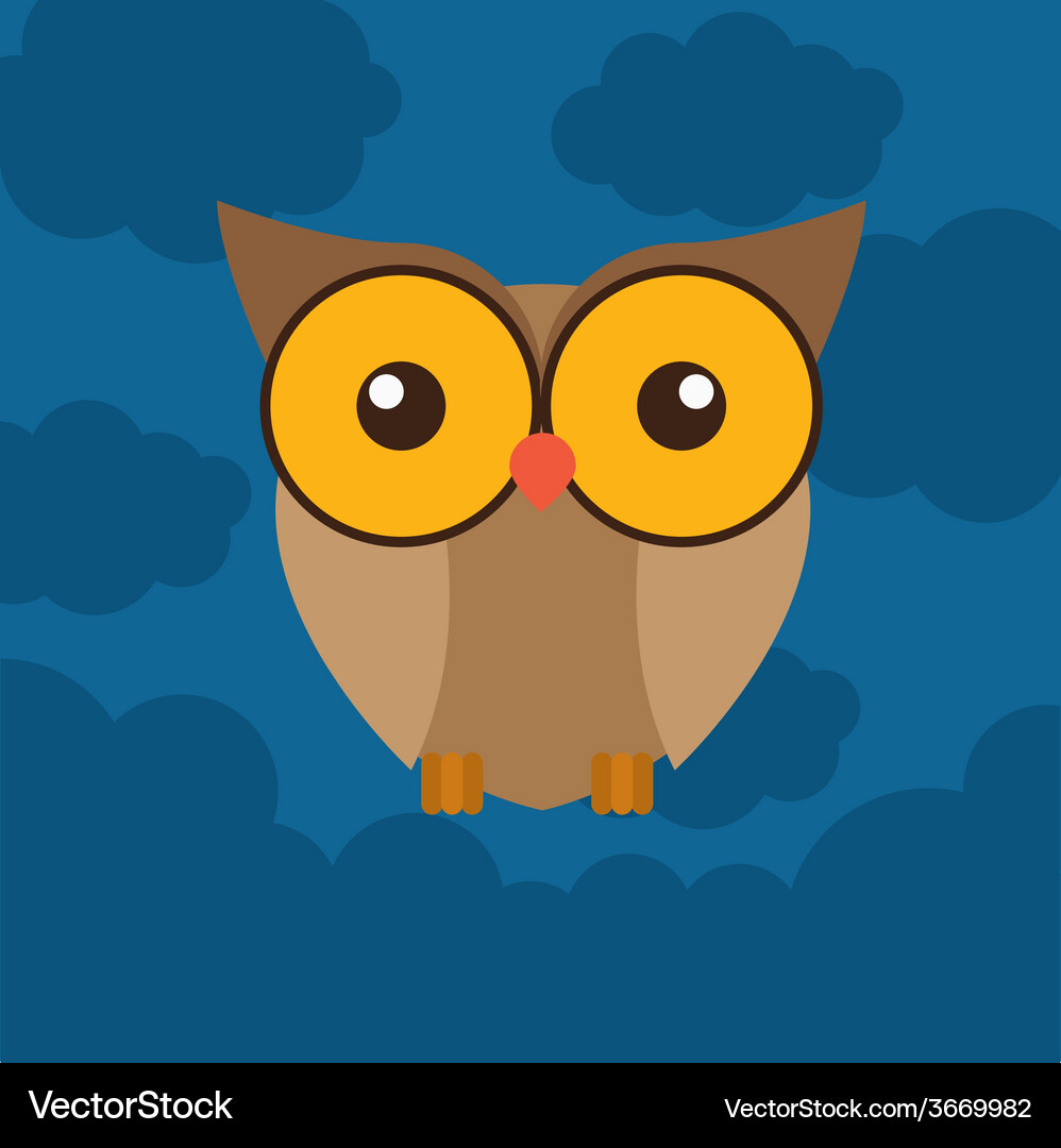 Bird design over white background Vector Image