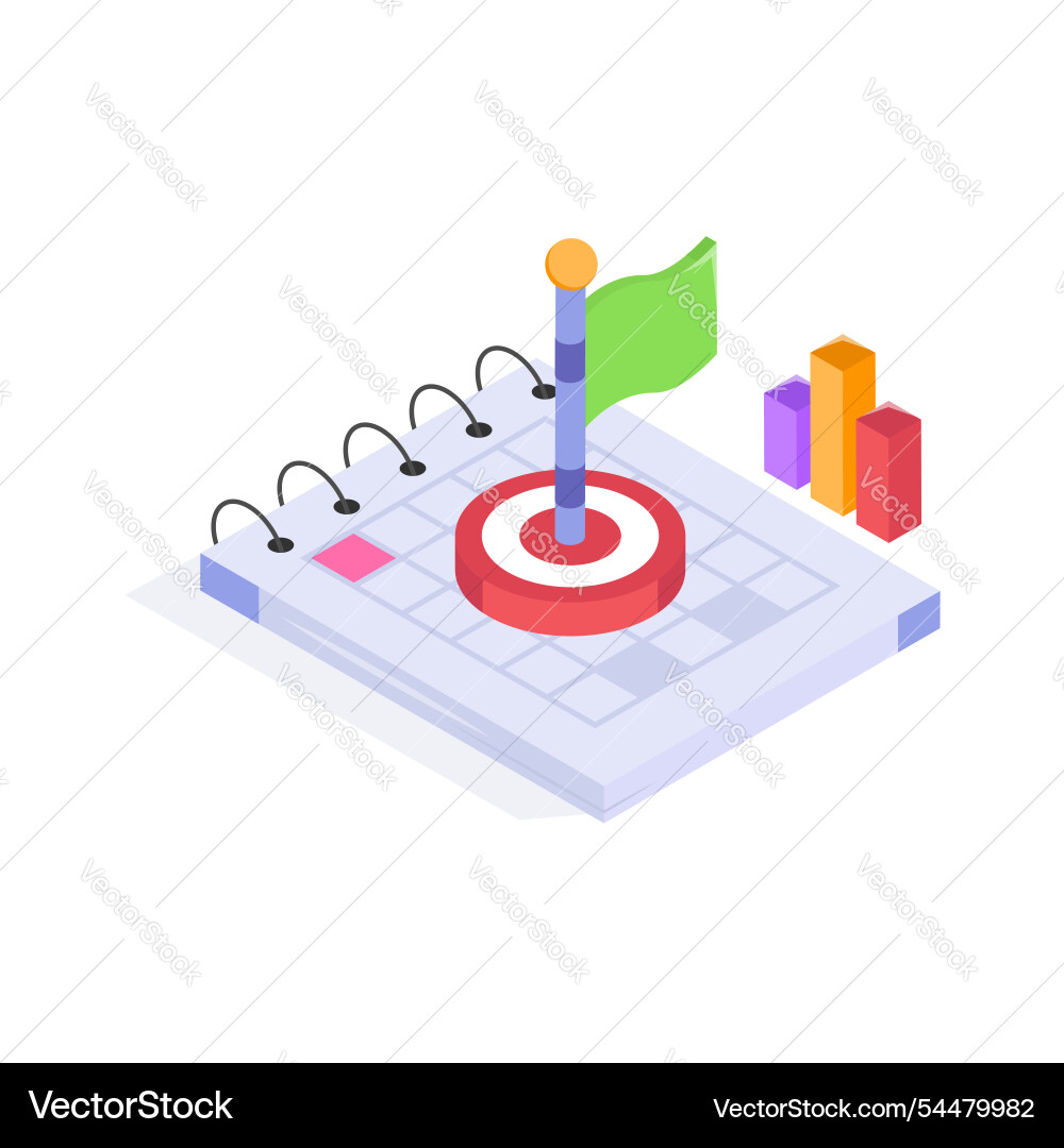 Performance target Vector Image