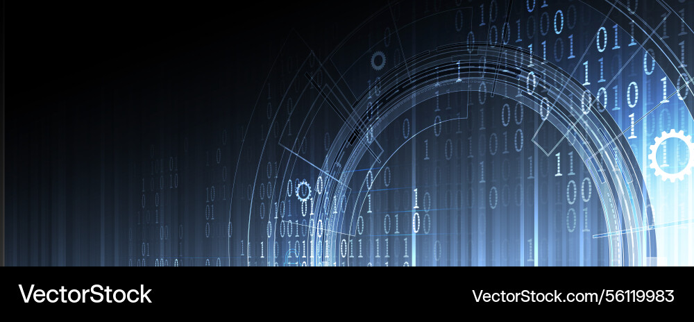 Artificial intelligence and network concept Vector Image