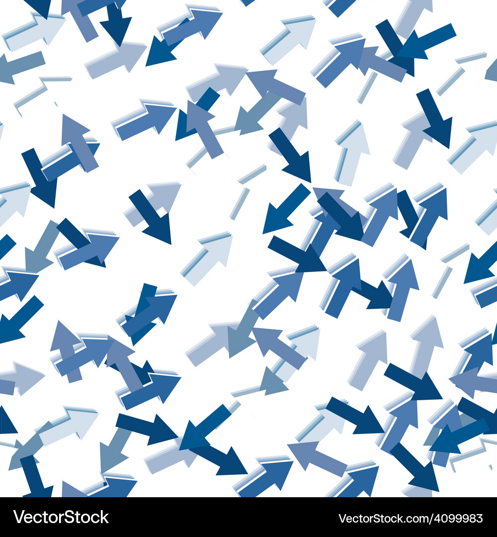 Seamless arrow pattern Vector Image