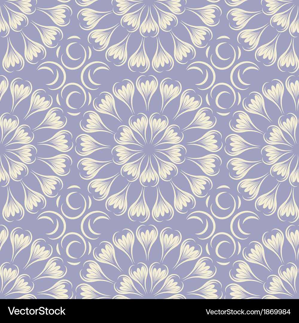 Damask pattern Vector Image