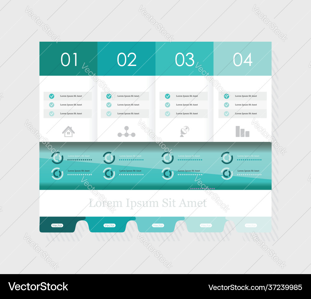 Web design element frame template Web design element frame template Vector Image