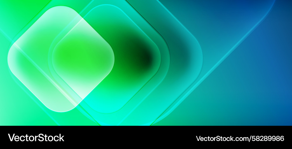 Abstract background features overlapping squares Vector Image