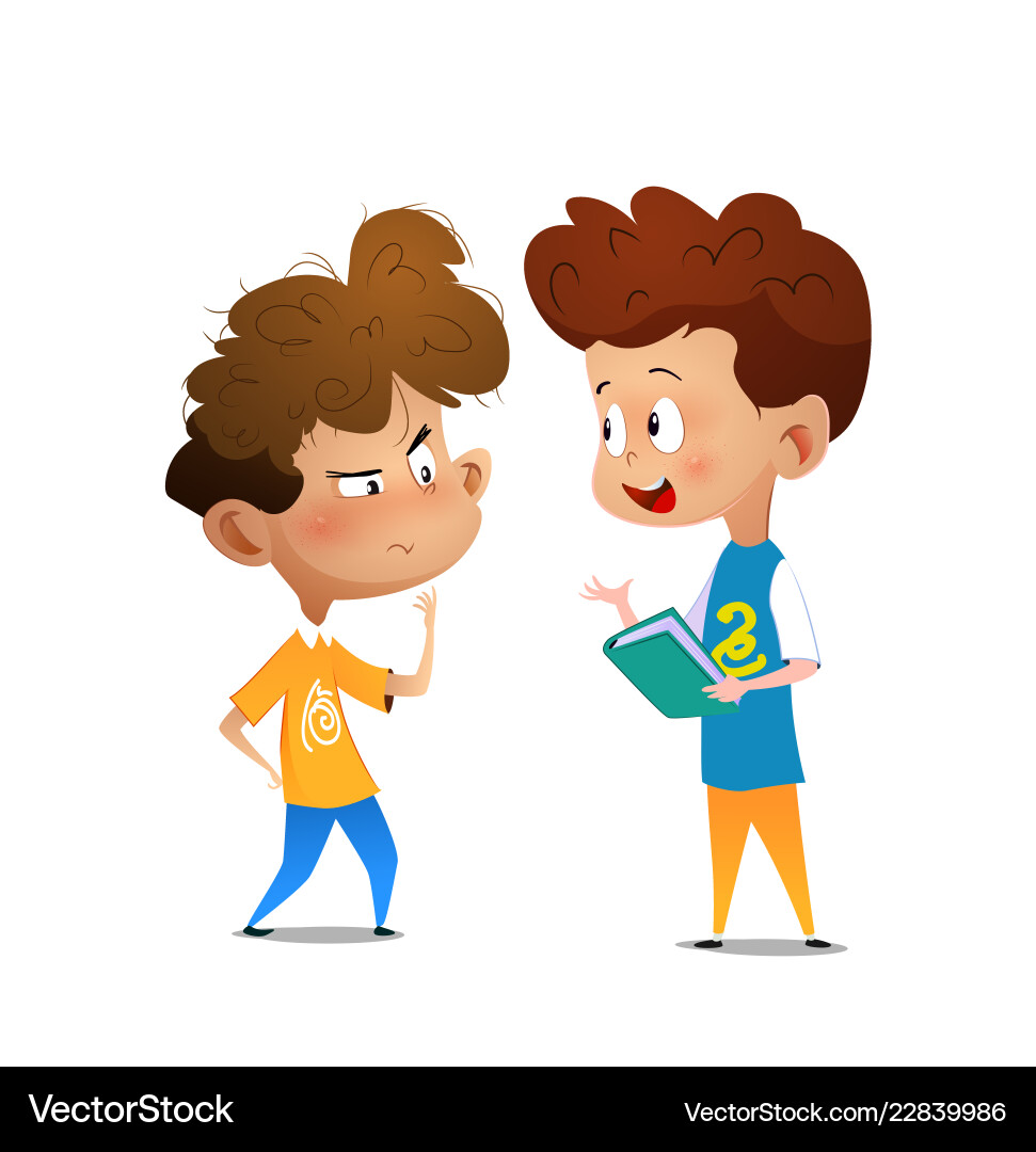 Cartoon for banner Cartoon for banner vector image