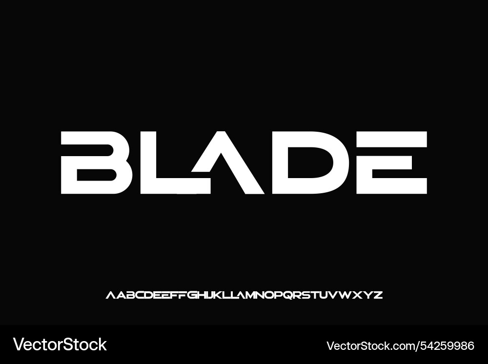 Display alphabet font design suitable Display alphabet font design suitable Vector Image