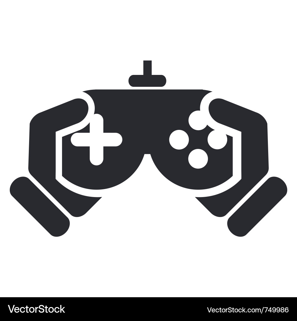 Video Game Controller Icon vector image