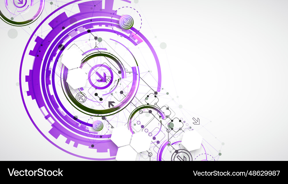 Abstract background with plexus effect scientific Abstract background with plexus effect scientific vector image