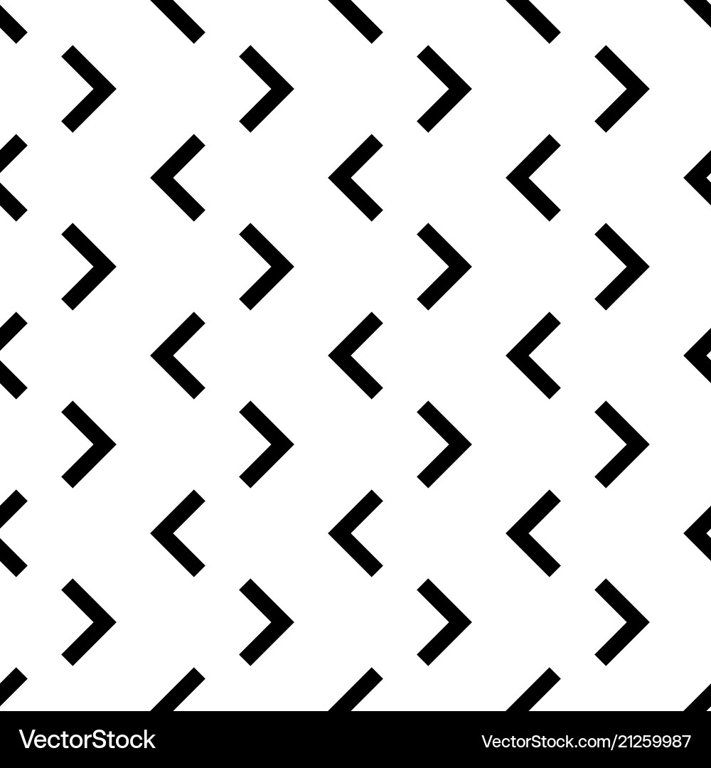 Seamless monochrome geometric pattern