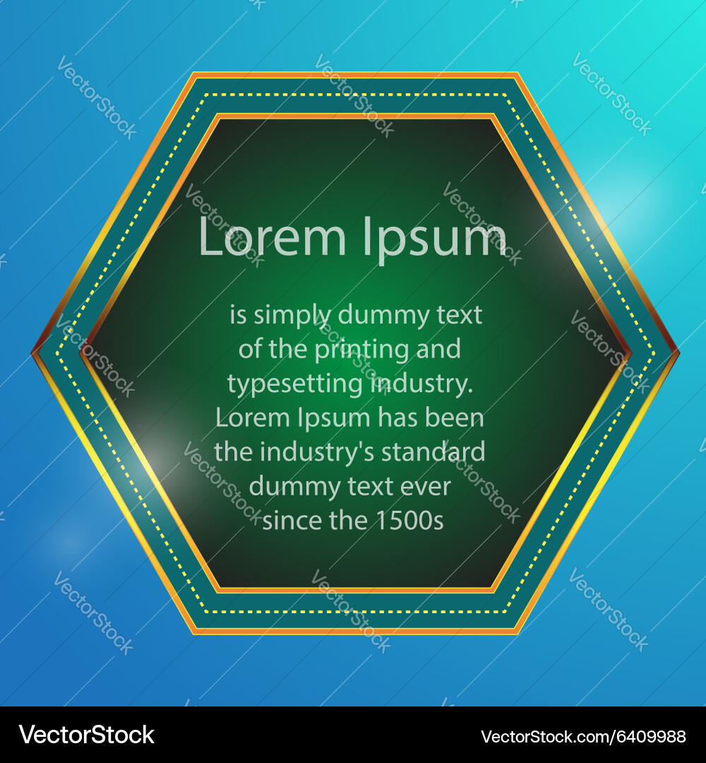 Abstract background with document template Vector Image