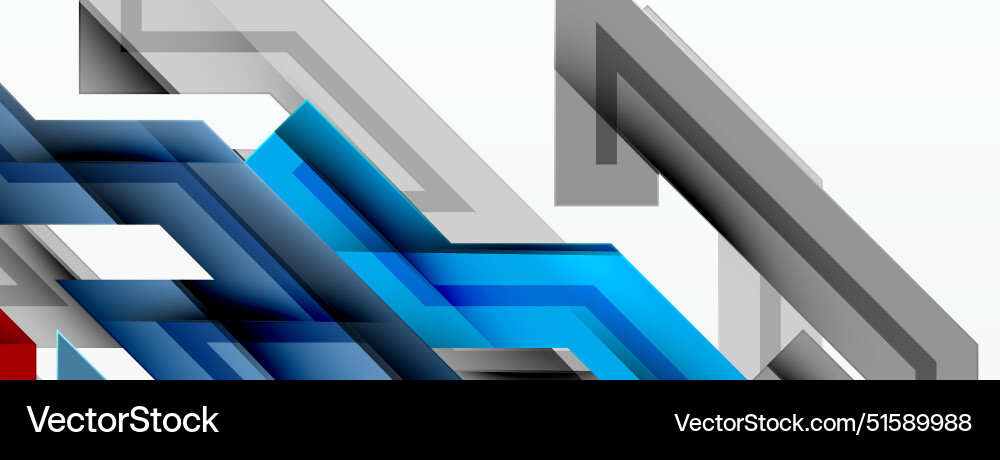 Dynamic lines geometric background Vector Image