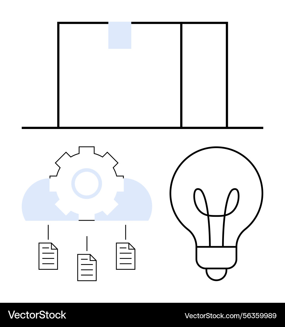 Cloud data sharing with gear mechanism files Cloud data sharing with gear mechanism files Vector Image