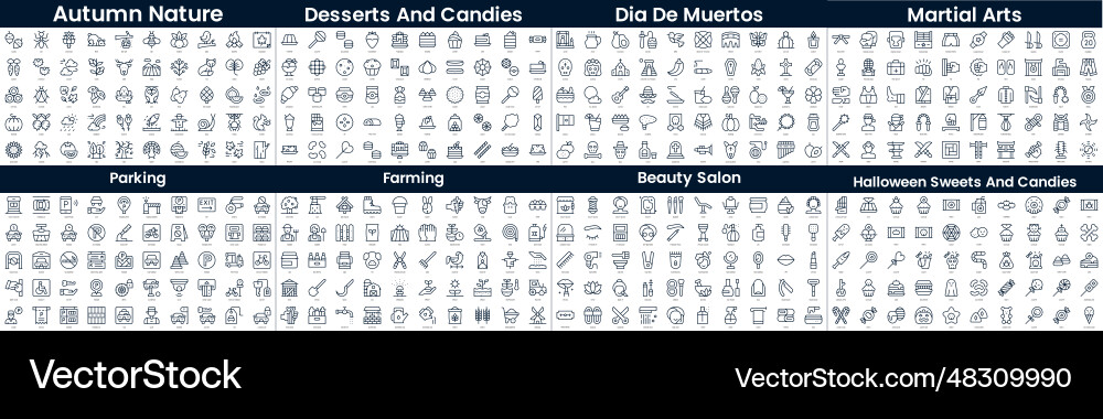 Linear style icons pack in this bundle include Linear style icons pack in this bundle include vector image