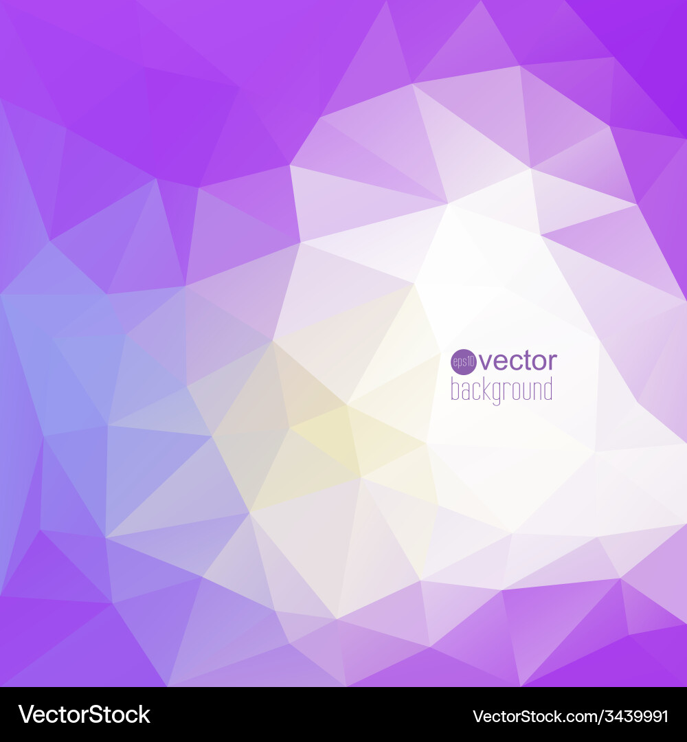 Abstract background with triangles and geometric vector image