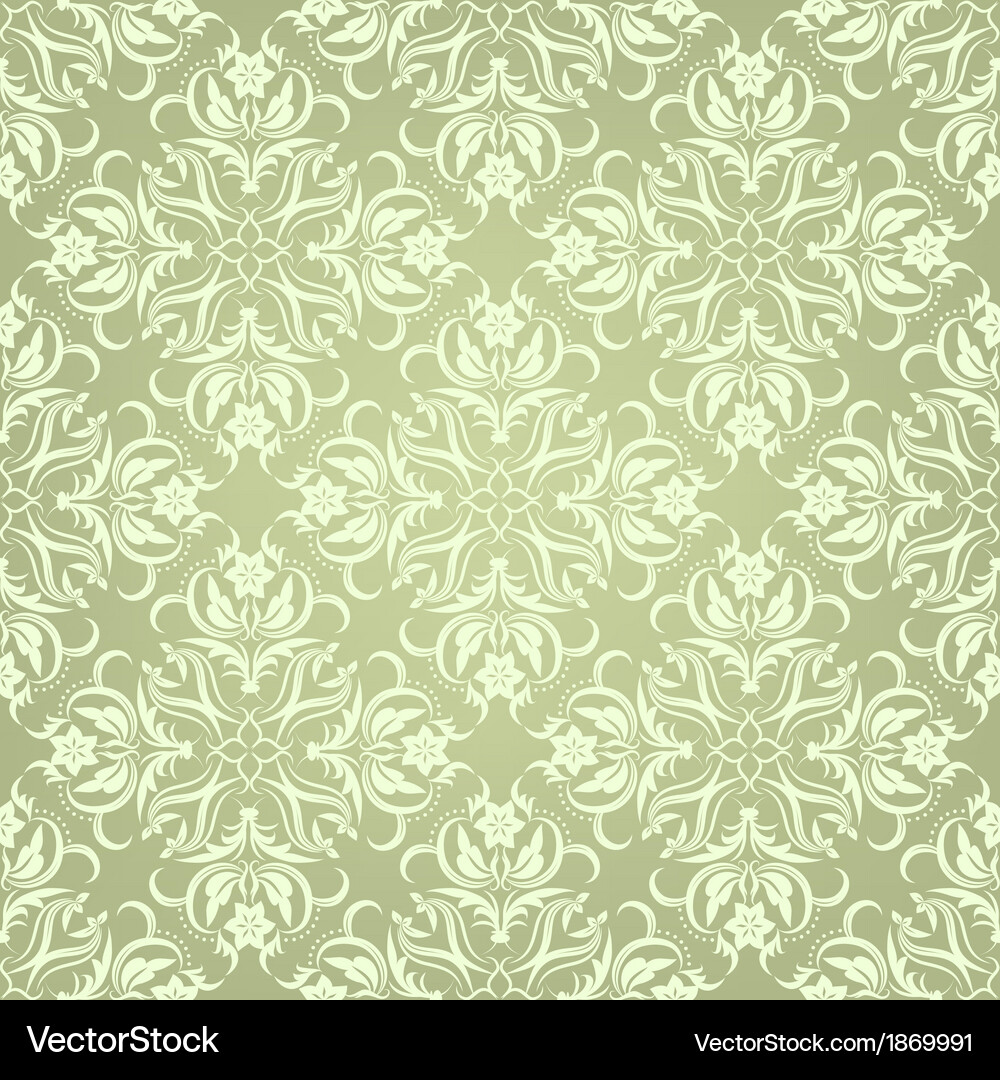 Damask pattern Vector Image