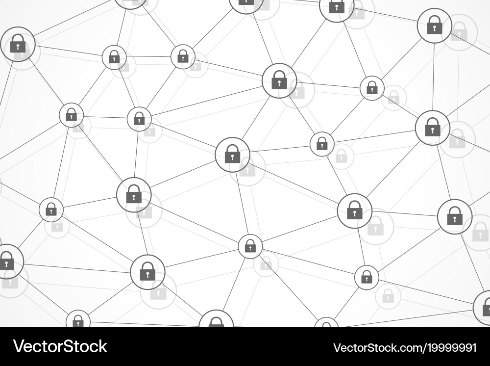 Data Security Shield Concept vector image