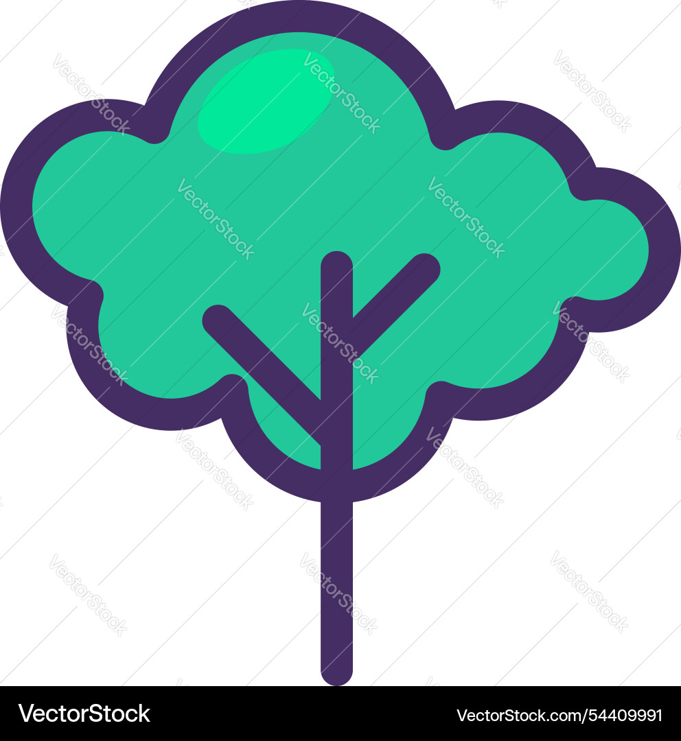Wastepaper concept icon with an apple tree element Wastepaper concept icon with an apple tree element vector image