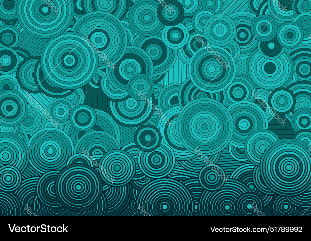 Abstract psychedelic background with circles Abstract psychedelic background with circles vector image