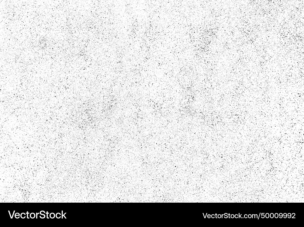 Grunge Black Texture Overlay Vector Image