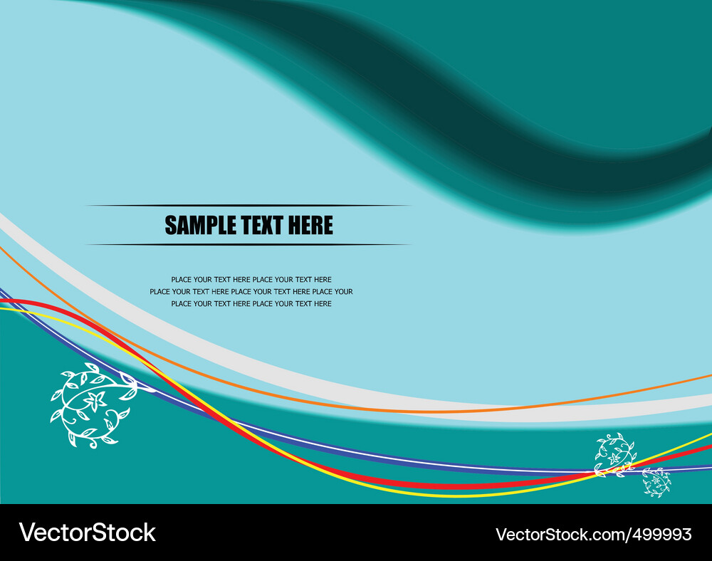 Abstract background Vector Image