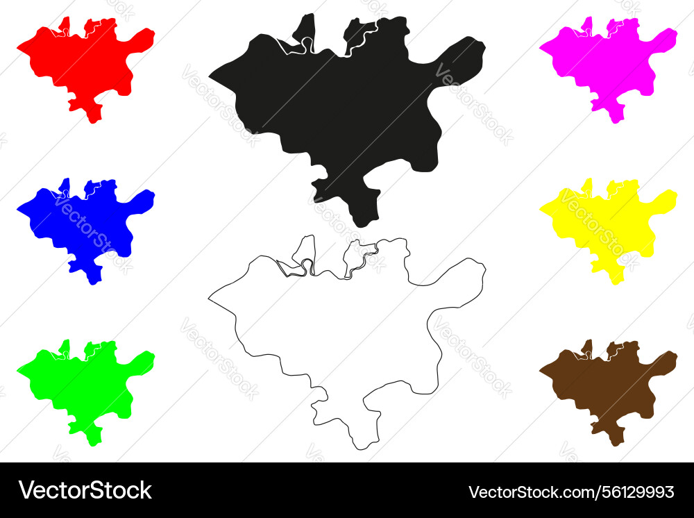 Anantnag city republic of india jammu and kashmir Anantnag city republic of india jammu and kashmir vector image