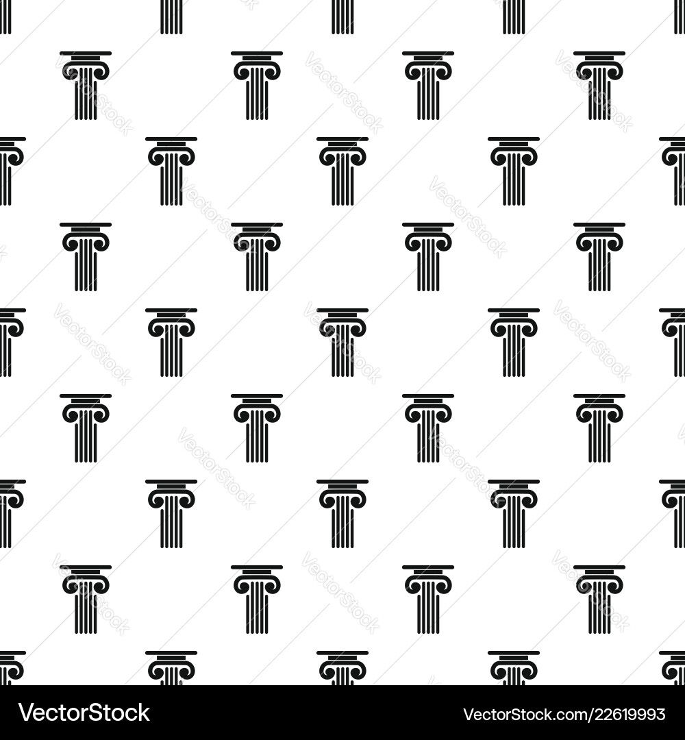 Outer column pattern seamless Outer column pattern seamless vector image