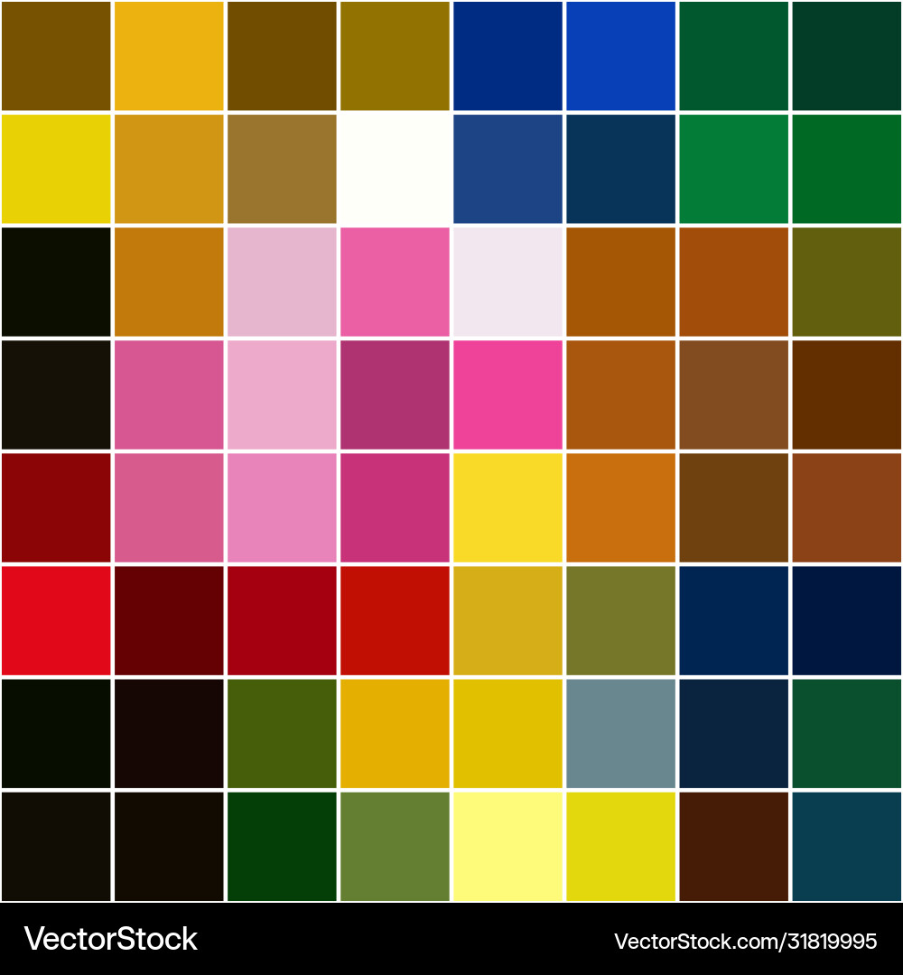 Background different colors separated squares Vector Image